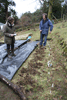 making leaf compost