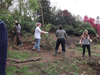 making leaf compost